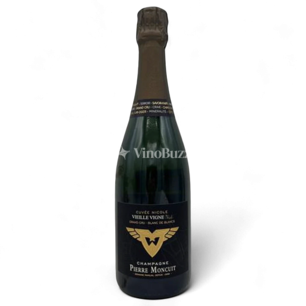 Champagne Pierre Moncuit 'Nicole Moncuit' Vieilles Vignes Blanc de Blancs Grand Cru Brut Millésimé 2008