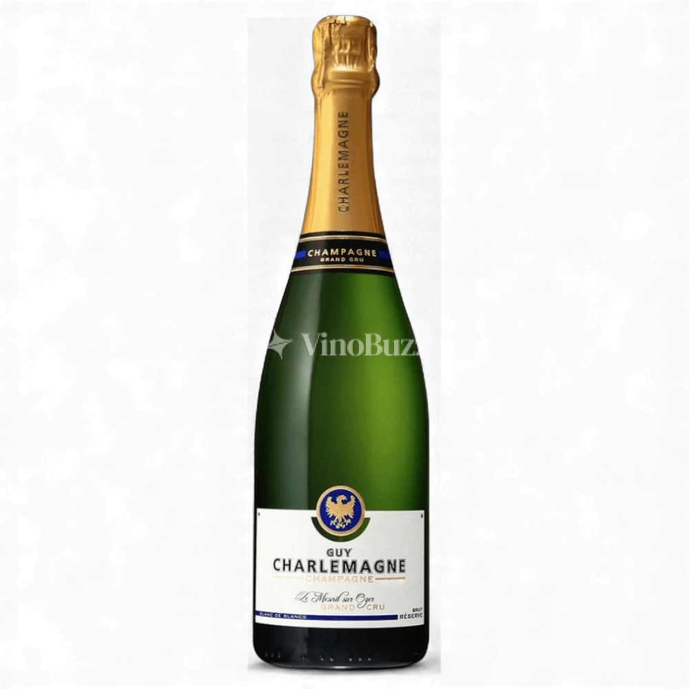 Champagne Guy Charlemagne Blanc de Blancs Brut Réserve Grand Cru NV