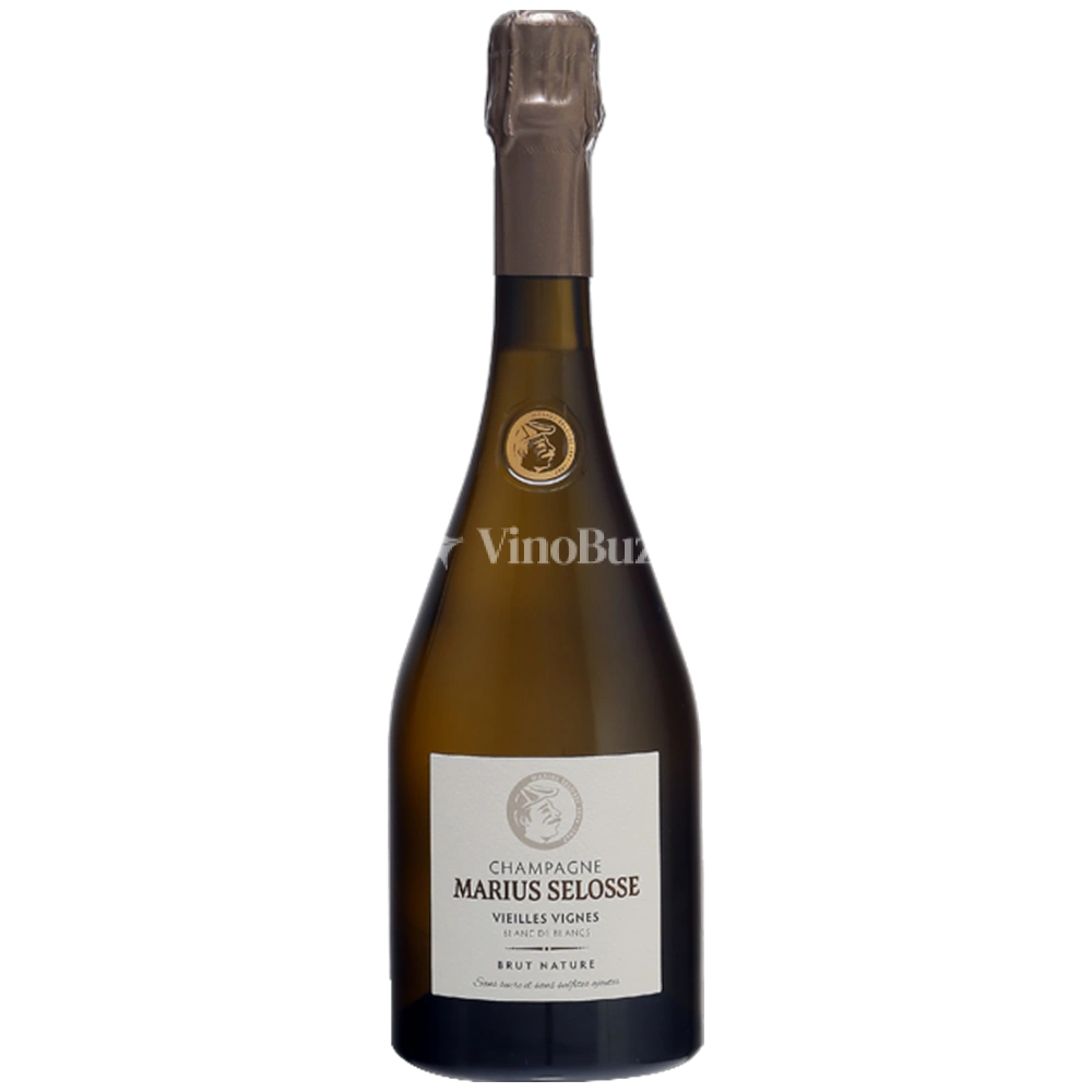 Champagne Domaine Pajon Selosse 'Cuvée Marius' Blanc de Blancs Vieilles Vignes Brut Nature NV