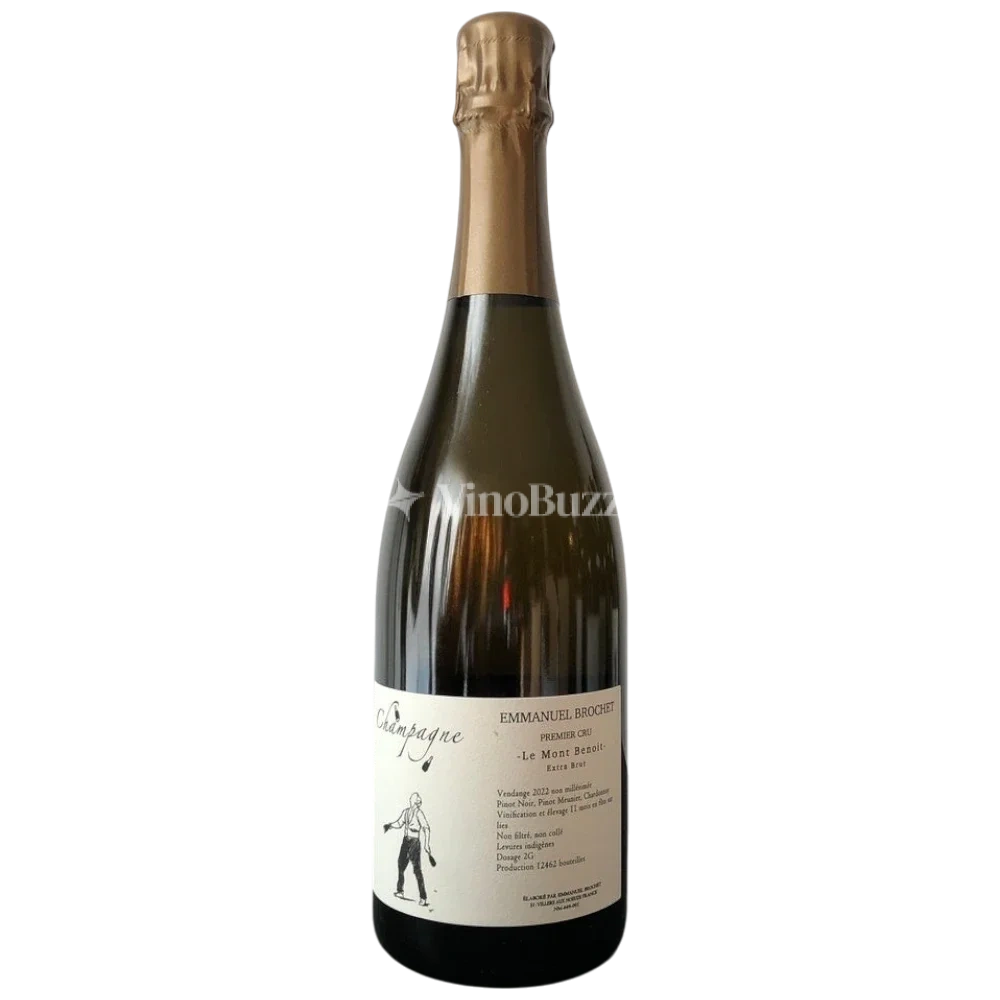 Champagne Emmanuel Brochet Cuvée Le Mont Benoît Premier Cru Extra Brut NV